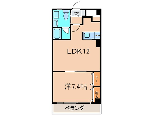 ＣＵＲＲＥＮＴの物件間取画像